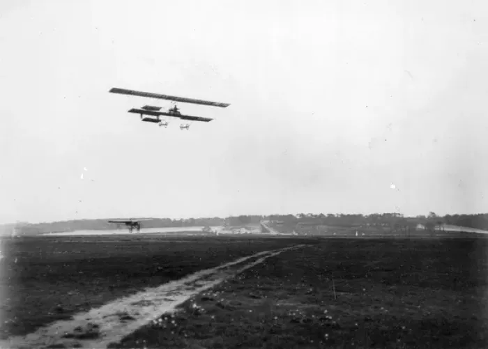 Framed Print : Bristol Boxkite at Brooklands 1911 Framed Print : Bristol Boxkite at Brooklands 1911