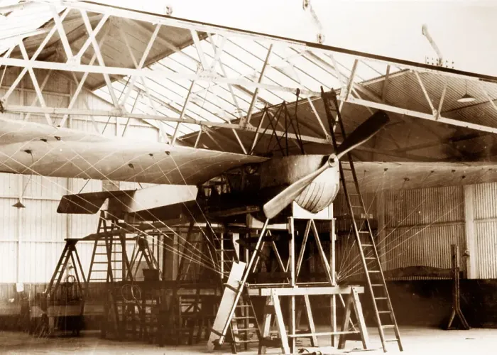 Framed Print : Bristol Burney Monoplane early 1900s Framed Print : Bristol Burney Monoplane early 1900s