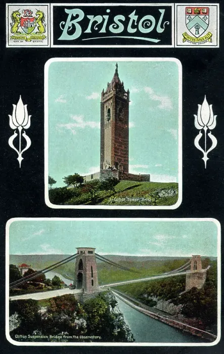 Framed Print : Bristol - Cabot Tower and the Clifton Suspension Bridge Framed Print : Bristol - Cabot Tower and the Clifton Suspension Bridge