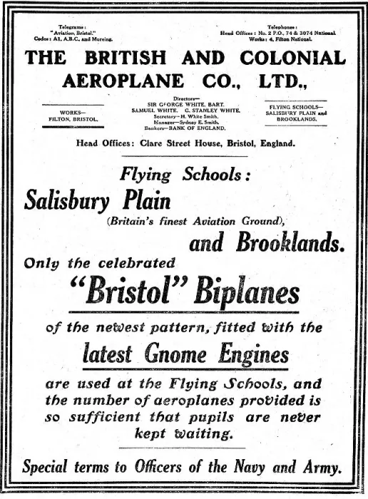 Framed Print : Bristol Flying Schools Are At Salisbury Plain & Brooklands Framed Print : Bristol Flying Schools Are At Salisbury Plain & Brooklands
