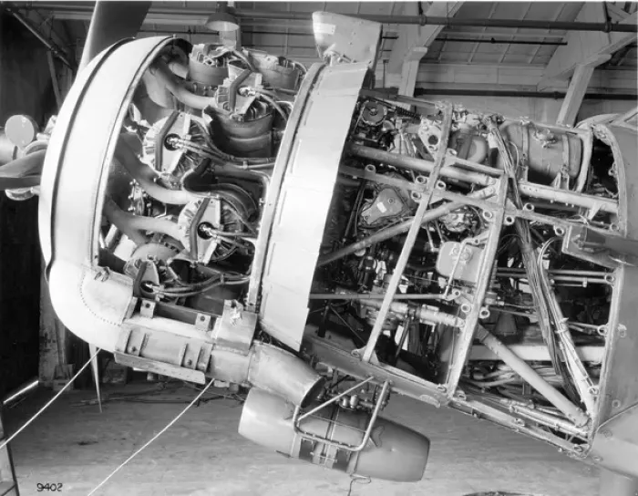 Framed Print : Bristol Hercules X 14-cylinder radial installation Framed Print : Bristol Hercules X 14-cylinder radial installation