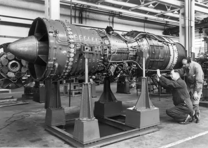 Framed Print : Bristol Olympus two-spool turbojet Framed Print : Bristol Olympus two-spool turbojet