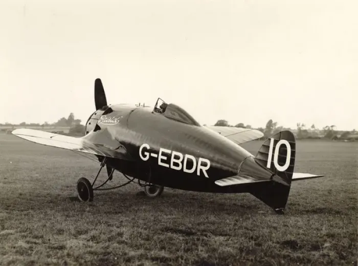 Framed Print : Bristol Racer, G-EBDR, at Filton in August 1922 Framed Print : Bristol Racer, G-EBDR, at Filton in August 1922
