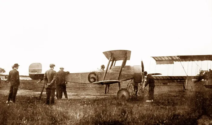Framed Print : Bristol Scout A biplane early 1900s Framed Print : Bristol Scout A biplane early 1900s