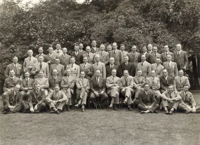 Framed Print : Bristol Staff College group, 1933 Framed Print : Bristol Staff College group, 1933