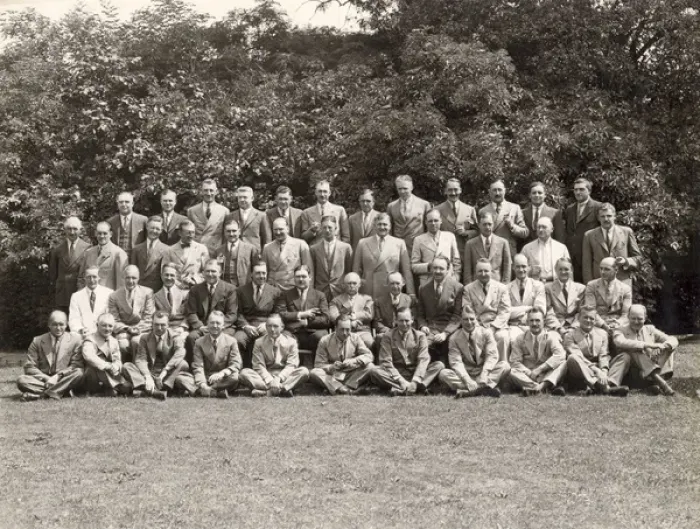 Framed Print : Bristol Staff College group, 1935 Framed Print : Bristol Staff College group, 1935