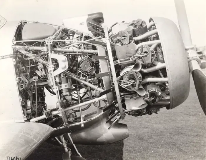 Framed Print : Bristol Taurus II radial installation on Bristol Type 1 Framed Print : Bristol Taurus II radial installation on Bristol Type 1