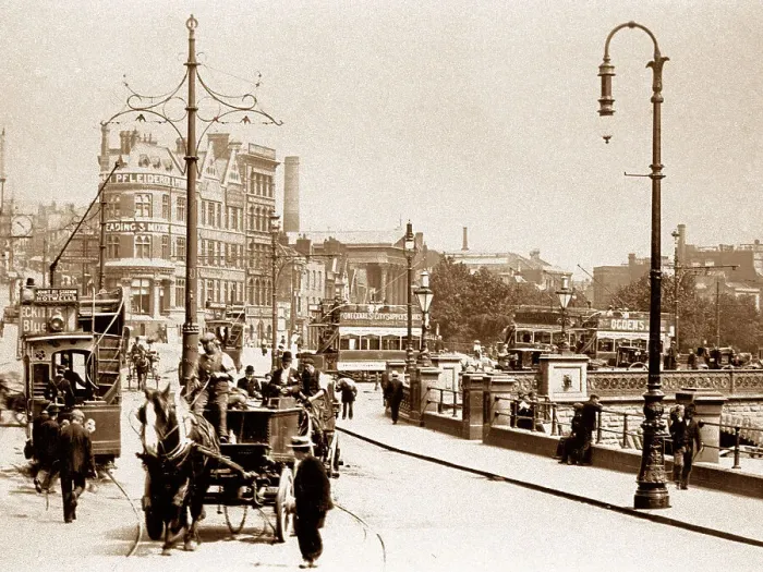 Framed Print : Bristol Tramway early 1900s Framed Print : Bristol Tramway early 1900s
