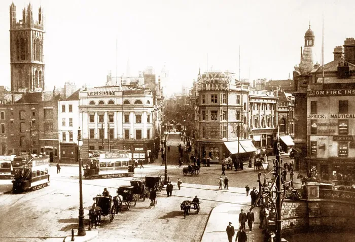 Framed Print : Bristol Tramway early 1900s Framed Print : Bristol Tramway early 1900s