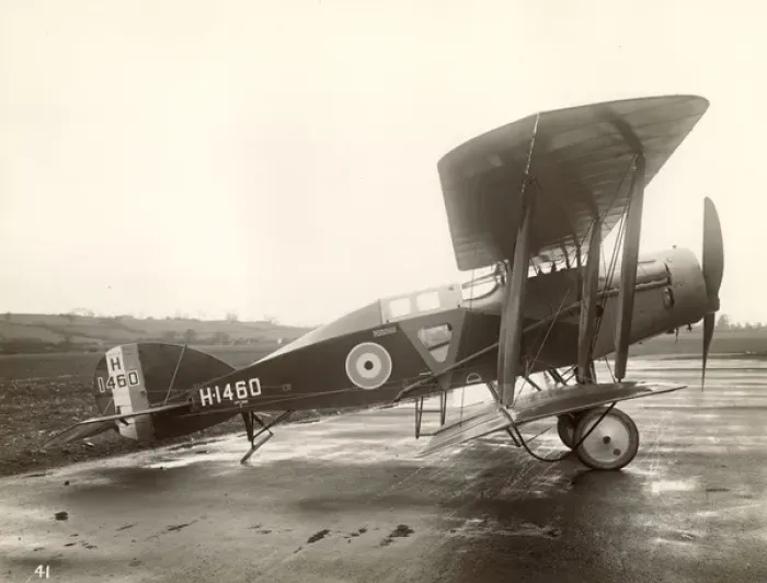 Framed Print : Bristol Type 27 F2B Coupe, H1460 Framed Print : Bristol Type 27 F2B Coupe, H1460