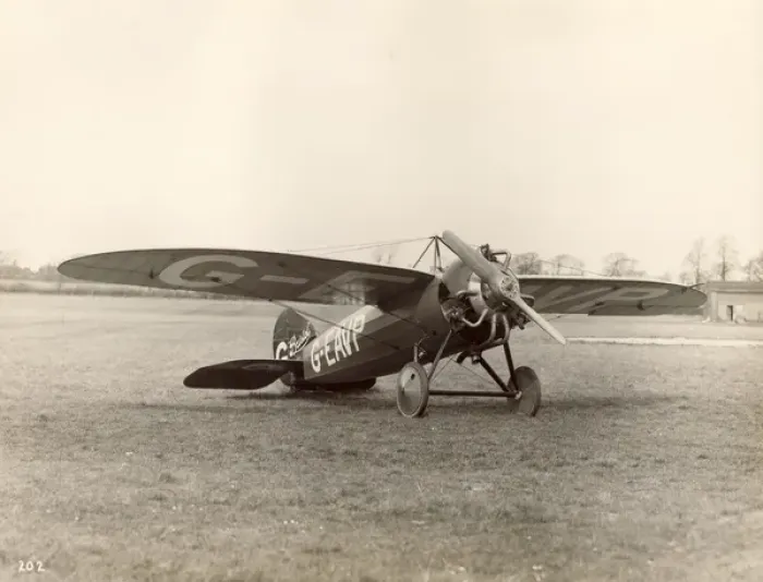 Framed Print : Bristol Type 77 M1D Monoplane, G-EAVP