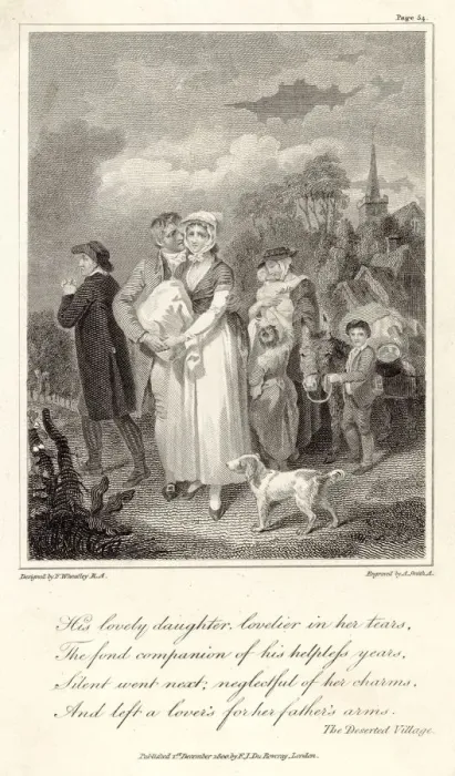Framed Print : BRITAIN / 18THC / ENCLOSURE Framed Print : BRITAIN / 18THC / ENCLOSURE