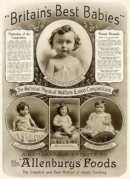 Britains Best Babies competition 1914
