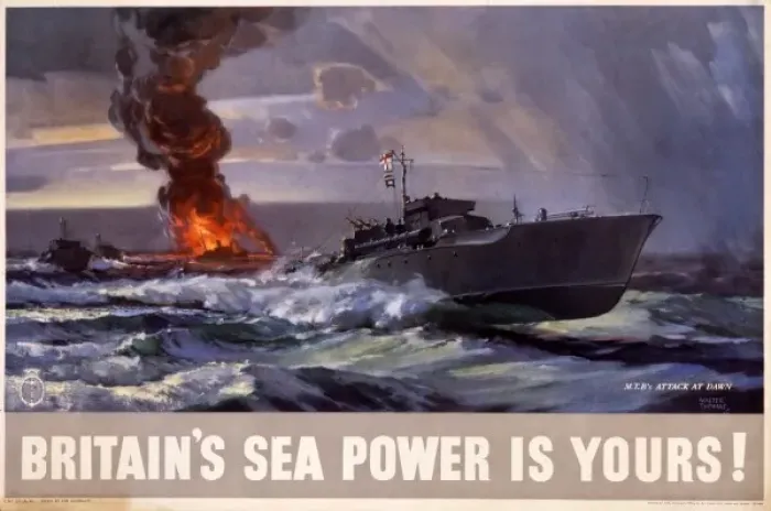 Framed Print : Britains Sea Power Is Yours Framed Print : Britains Sea Power Is Yours