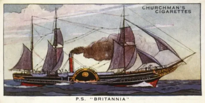 Framed Print : Britannia Cunarder 2 Framed Print : Britannia Cunarder 2