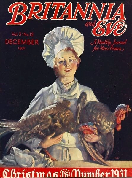 Britannia and Eve Christmas cover 1931