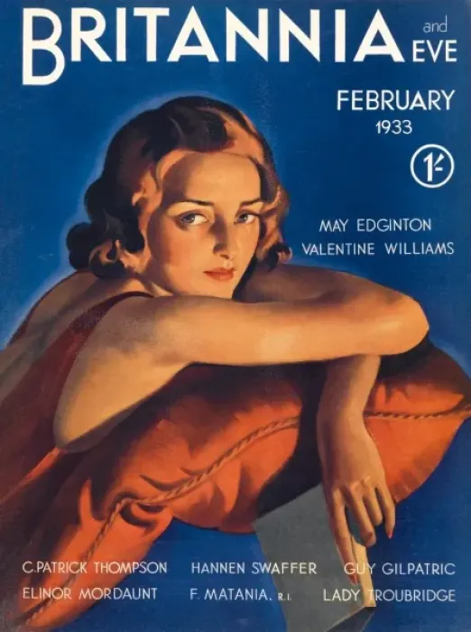 Framed Print : Britannia and Eve, February 1933 Framed Print : Britannia and Eve, February 1933