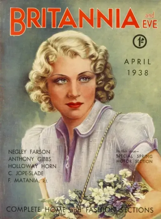 Framed Print : Britannia and Eve magazine, April 1938 Framed Print : Britannia and Eve magazine, April 1938