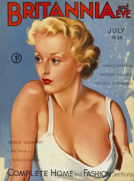 Framed Print : Britannia and Eve magazine, July 1936 Framed Print : Britannia and Eve magazine, July 1936