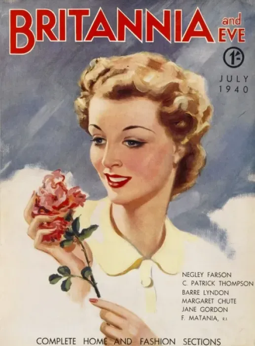 Framed Print : Britannia and Eve magazine, July 1940 Framed Print : Britannia and Eve magazine, July 1940