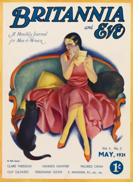 Framed Print : Britannia and Eve magazine, May 1931 Framed Print : Britannia and Eve magazine, May 1931