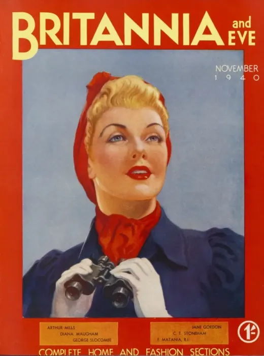 Framed Print : Britannia and Eve magazine, November 1940 Framed Print : Britannia and Eve magazine, November 1940