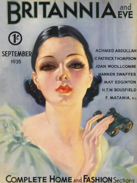 Framed Print : Britannia and Eve magazine, September 1935 Framed Print : Britannia and Eve magazine, September 1935