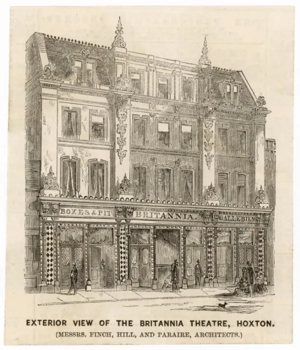 Framed Print : Britannia Music Hall Framed Print : Britannia Music Hall