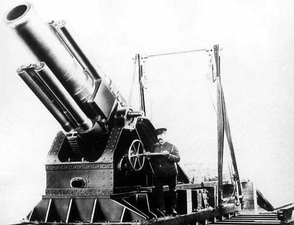 British 15 inch Howitzer used on Western Front, WW1