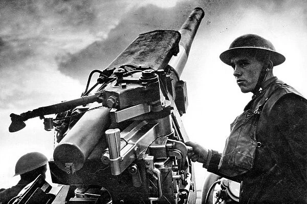 British 3. 7-inch Anti-Aircraft Gun; Second World War, 1940
