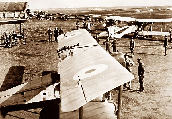 British aerodrome in Holy Land during WW1