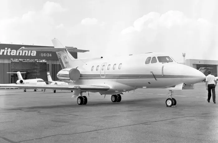 Framed Print : British Aerospace 125-700A C-GYPH Framed Print : British Aerospace 125-700A C-GYPH