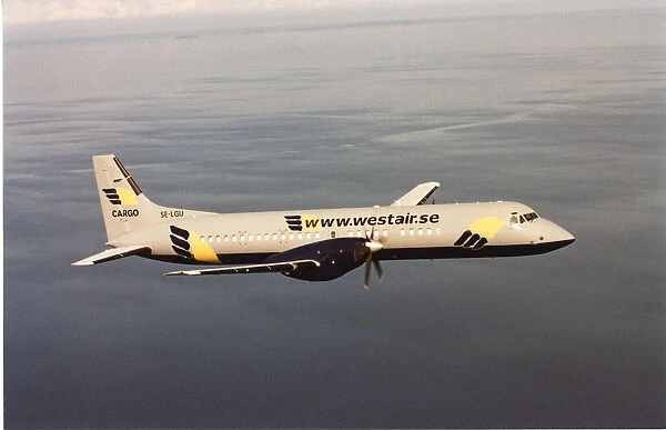British Aerospace ATP freighter, SE-LGU, of West Air Sweden