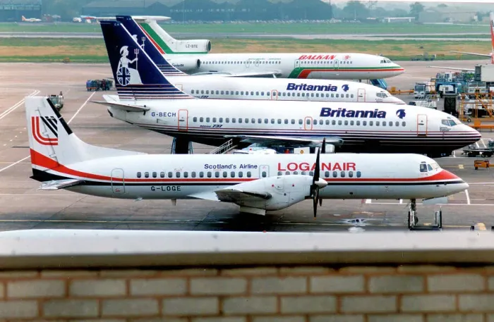 Framed Print : British Aerospace ATP G-LOGE Framed Print : British Aerospace ATP G-LOGE