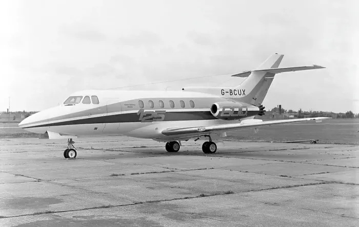 Framed Print : British Aerospace HS.125-600B G-BCUX Framed Print : British Aerospace HS.125-600B G-BCUX