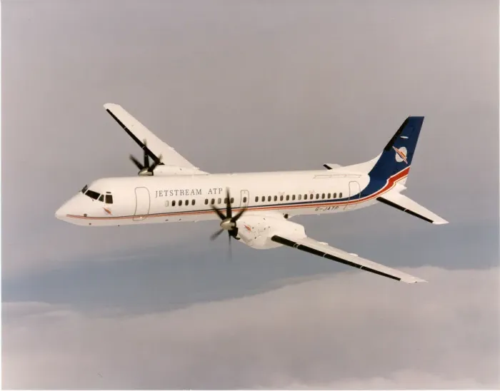 Framed Print : British Aerospace Jetstream ATP, G-JATP Framed Print : British Aerospace Jetstream ATP, G-JATP