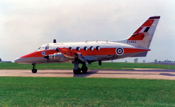 Framed Print : British Aerospace Jetstream T. 1 XX482 Framed Print : British Aerospace Jetstream T. 1 XX482