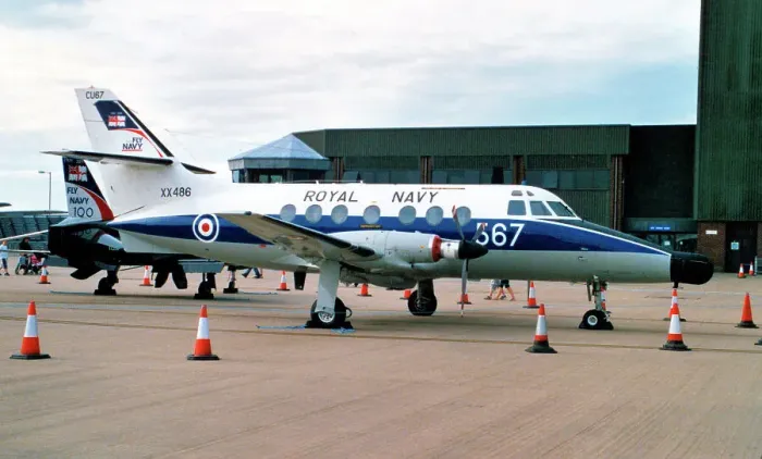Framed Print : British Aerospace Jetstream T. 2 XX486 / 567 Framed Print : British Aerospace Jetstream T. 2 XX486 / 567