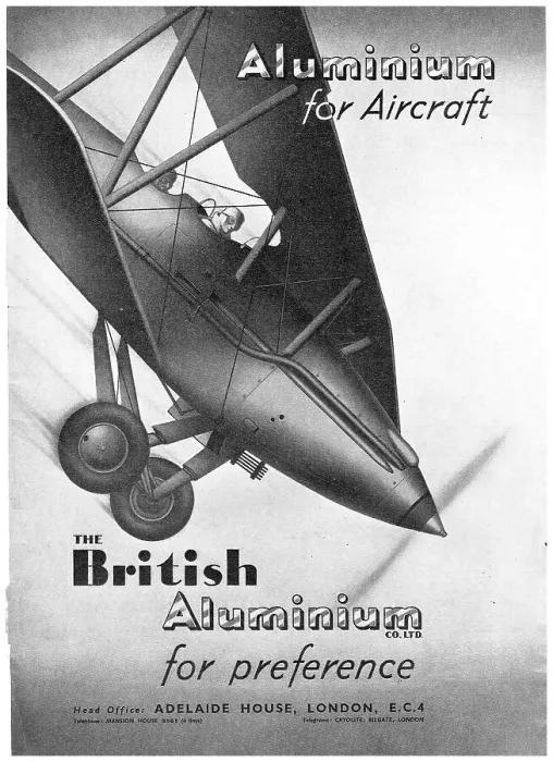 Framed Print : British Aluminium: Aluminium For Aircraft Framed Print : British Aluminium: Aluminium For Aircraft