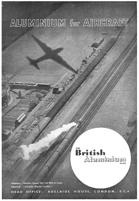 Framed Print : British Aluminium: Aluminium For Aircraft Framed Print : British Aluminium: Aluminium For Aircraft