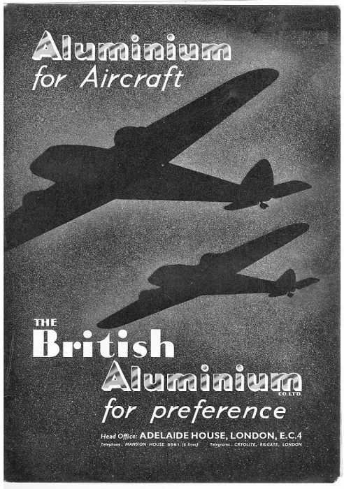 Framed Print : British Aluminium: Aluminium For Aircraft Framed Print : British Aluminium: Aluminium For Aircraft