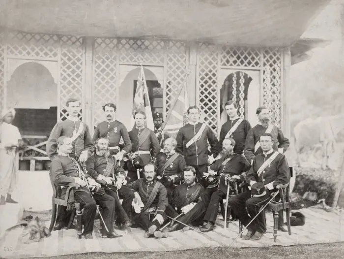 Framed Print : British army in India, 1st Gurkhas Goorkhas 1863 Framed Print : British army in India, 1st Gurkhas Goorkhas 1863