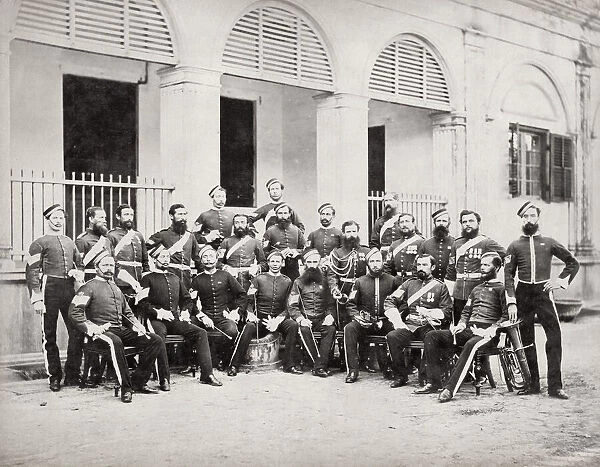 British army in India 2nd Dragoon Guards, 1866