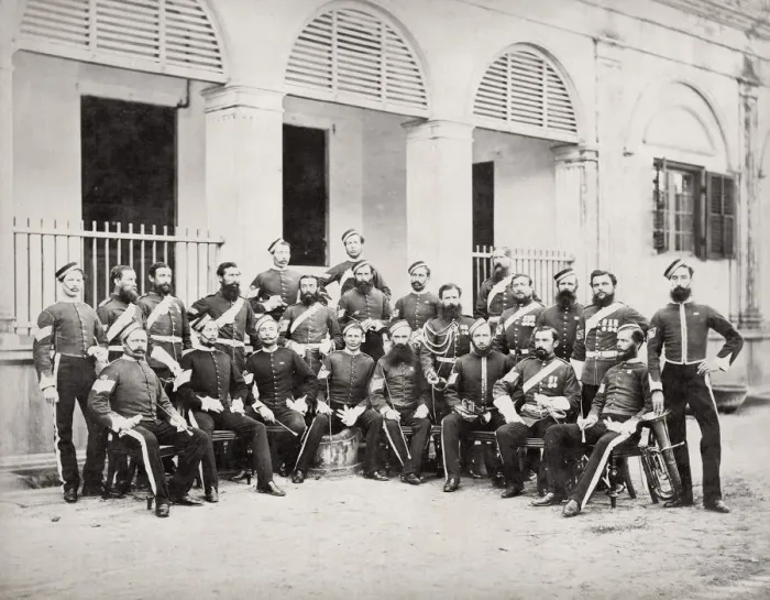 Framed Print : British army in India 2nd Dragoon Guards, 1866 Framed Print : British army in India 2nd Dragoon Guards, 1866