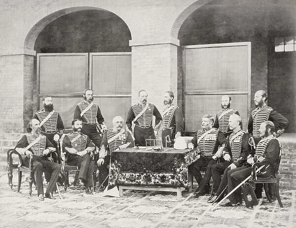 British army in India Royal Horse Artillery Umballa, 1871