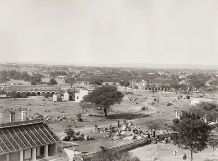 Framed Print : British army infantry military barracks, Secundrabad, India Framed Print : British army infantry military barracks, Secundrabad, India
