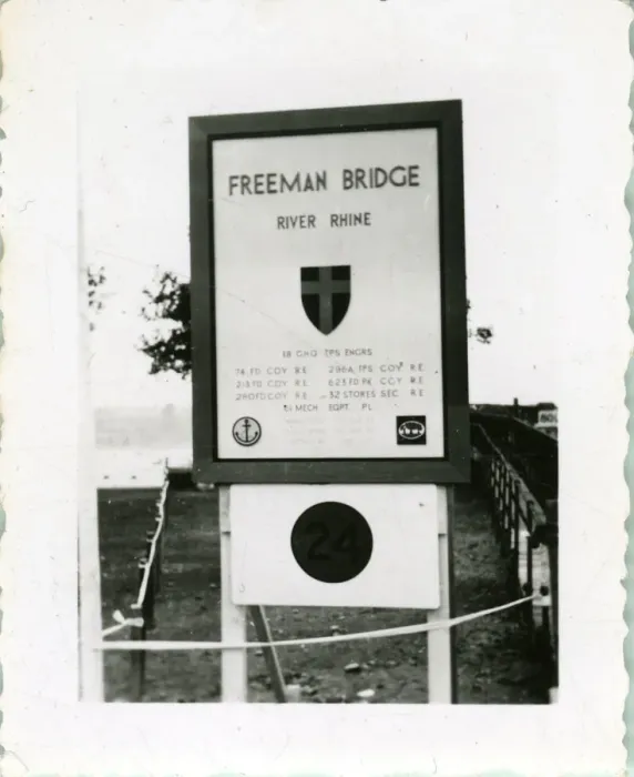 Framed Print : British Army Royal Engineers building The Freeman Bridge Framed Print : British Army Royal Engineers building The Freeman Bridge
