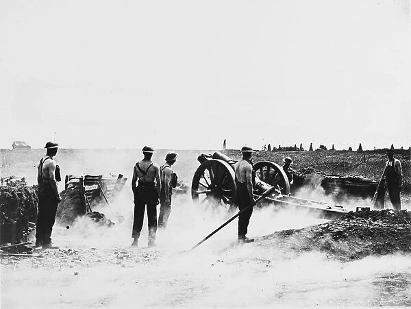 British artillery 1918