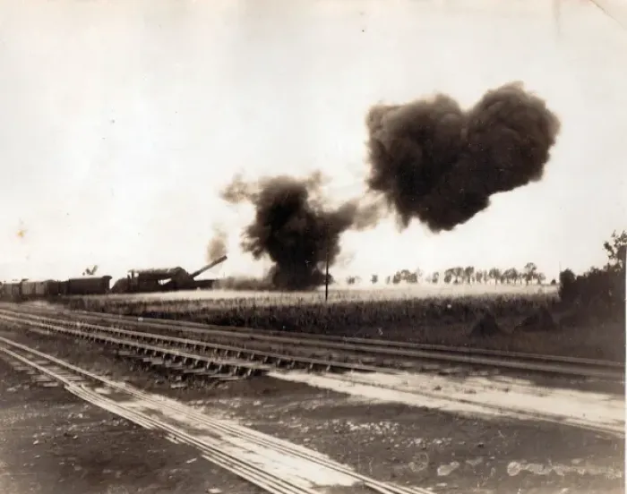 Framed Print : British artillery action on the Western Front, WW1 Framed Print : British artillery action on the Western Front, WW1