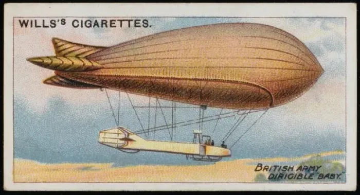 Framed Print : BRITISH BABY AIRSHIP Framed Print : BRITISH BABY AIRSHIP